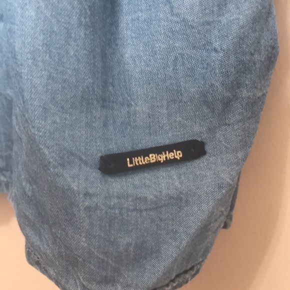 NÜMPH JUNIA chambray blue tank top 38 - Picture 5 of 10